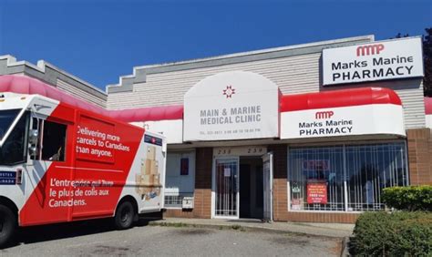 Marks Marine Pharmacy: Business Address: 239 SE Marine Drive Vancouver, B.C. V5X 2S4, Canada: License #20888, It is not confirmed: Country of origin of medications: India, Israel... Countries where warehouses are located: Canada, Mauritius: Phone numbers / customer support: 1-877-888-9265: Medication counterfeiting: No: Risk …